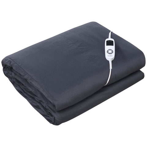 Image of Dreamaker Cotton Cover Heated Weighted Electric Throw Blanket 5kg
