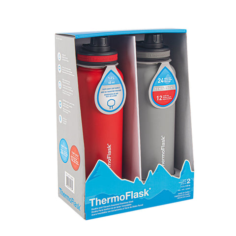 Image of ThermoFlask Insulated Stainless Steel Bottle 2 x 1.2L