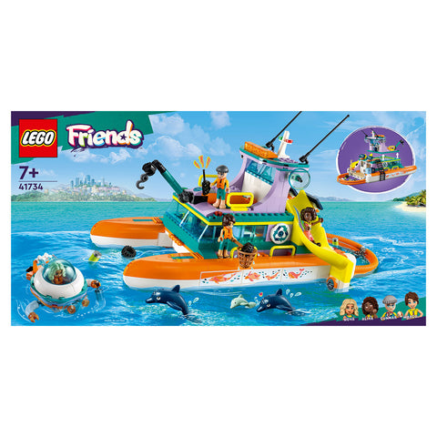 Image of LEGO Sea Rescue Boat 41734