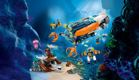 Image of LEGO City Deep-Sea Explorer Submarine 60379