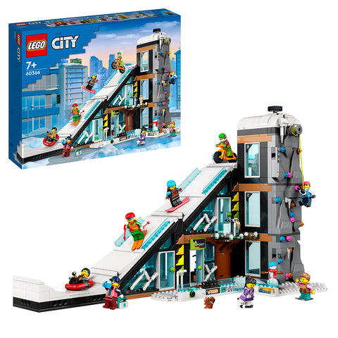 Image of LEGO City Ski and Climbing Center 60366