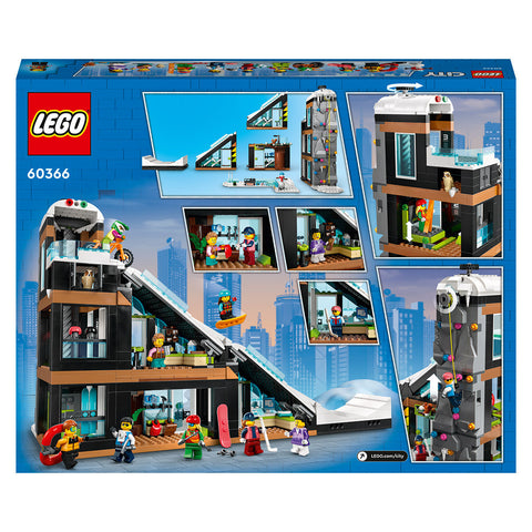 Image of LEGO City Ski and Climbing Center 60366