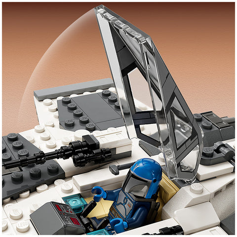 Image of LEGO Star Wars Mandalorian Fang Fighter vs. TIE Interceptor 75348