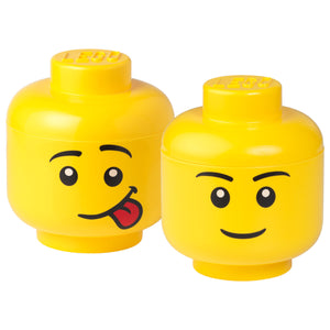 LEGO Storage Heads 2 Pack