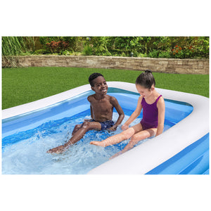 H2OGO Rectangular Inflatable Family Pool