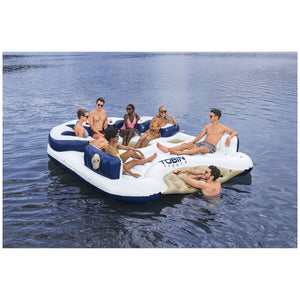 Tobin Sports 7 Person Seas the Day Giant Inflatable Lake Island