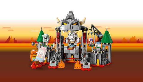 Image of LEGO Super Mario Dry Bowser Castle Battle Expansion Set 71423