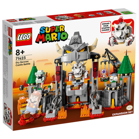 Image of LEGO Super Mario Dry Bowser Castle Battle Expansion Set 71423