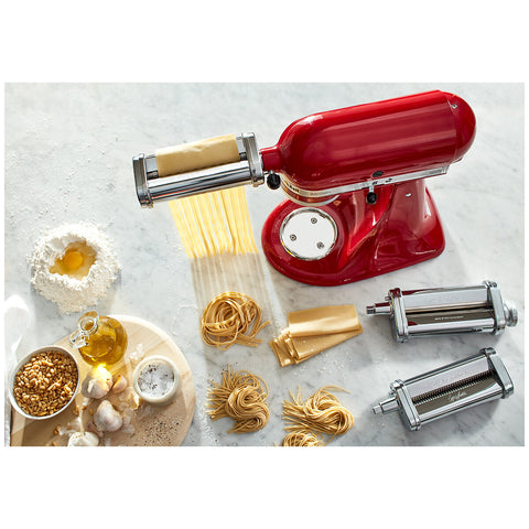 Image of KitchenAid 3 Piece Pasta Roller and Cutter Attachment