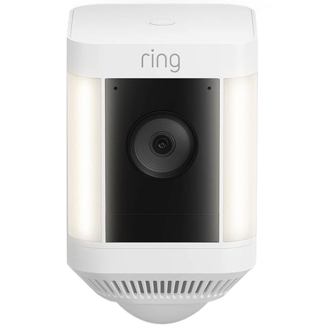 Image of Ring Stick Up Cam 3 Pack With Spotlight Cam Plus Battery And Ring Video Doorbell 2nd Gen