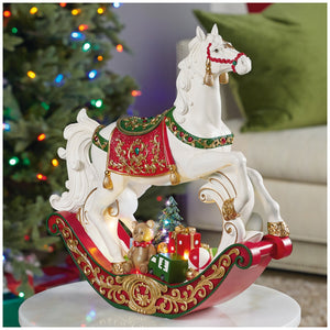 Rocking Horse With Music And LED Lights 46cm