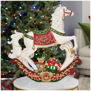 Rocking Horse With Music And LED Lights 46cm
