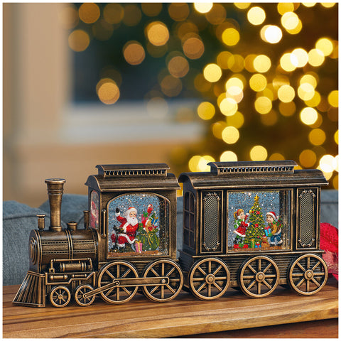 Image of Holiday Express Water Globes 2 Piece