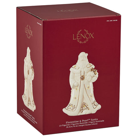 Image of Lenox Florentine And Pearl Lit Figurine