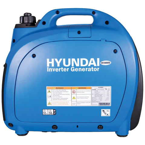 Image of Hyundai 2000W Inverter Generator Recoil Start 4 Stroke