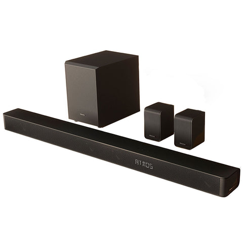 Image of Hisense 5.1 Channel Dolby Atmos Soundbar With Wireless Subwoofer & Rear Speakers AX5100G