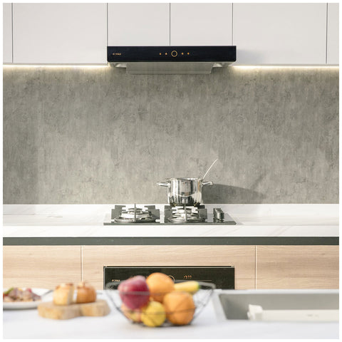 Image of Fotile 60cm Canopy Rangehood with Decoration Cover EMS6008-C