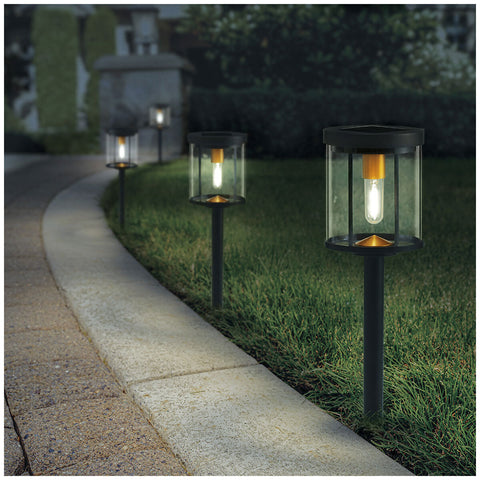 Image of Naturally Solar GTX Solar LED Pathway Light 4 Pack