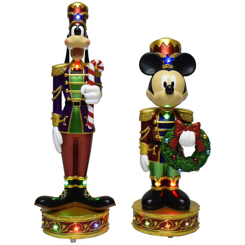 Image of Mickey And Goofy Nutcrackers