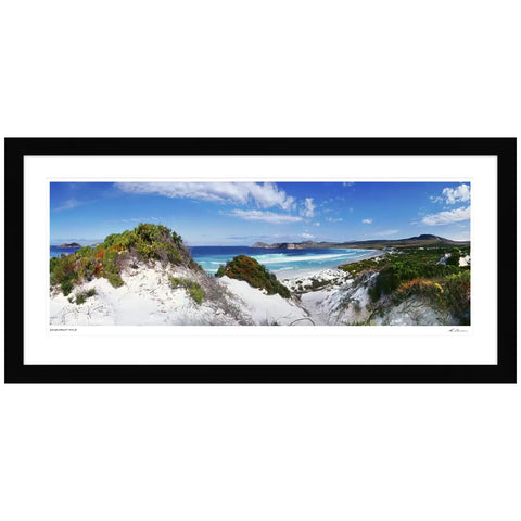 Image of Ken Duncan Sand Dunes Lucky Bay WA Framed Print 101.2 x 51.9cm