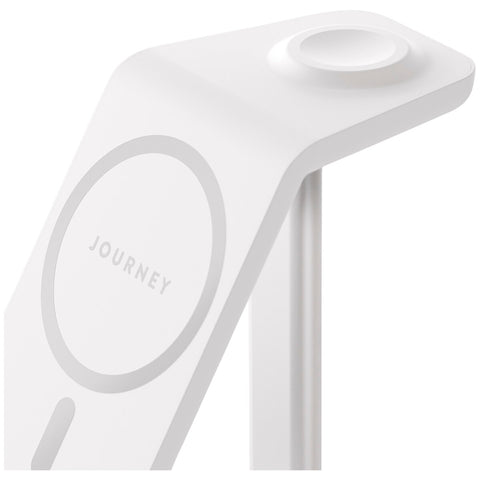 Image of Journey MagSafe Compatible 3-in-1 Wireless Charging Stand JMS31SWH_Costco