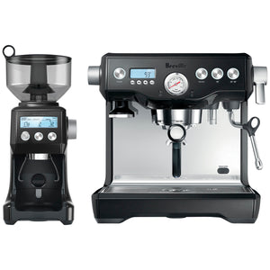 Breville The Dynamic Duo Coffee Machine Black Truffle BEP920BTR