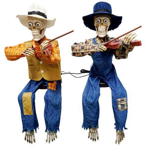 Image of Animated Fiddler Skeletons