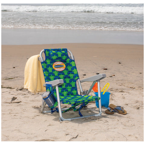 Image of Tommy Bahama 5 Position Kids Backpack Beach Chair