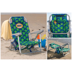 Tommy Bahama 5 Position Kids Backpack Beach Chair