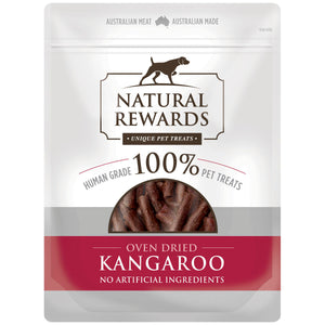 Natural Rewards Human Grade Kangaroo Pet Treats 2 x 500g