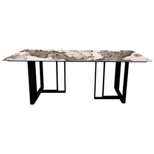 Moran Copenhagen 2.1 Metre Pandora Stone Top Dining Table
