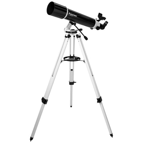 Image of Celestron AZ 102 Telescope with Smartphone Adapter and Bluetooth Remote