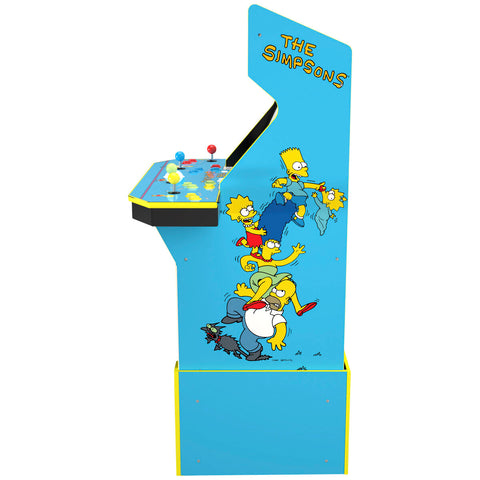 Image of Arcade1Up The Simpson Arcade Machine with Stool & Wi-Fi