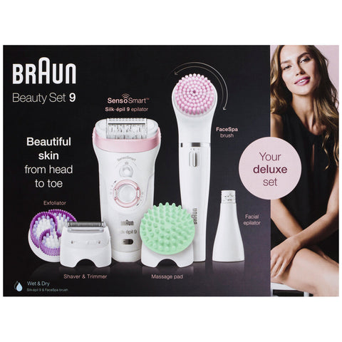 Image of Braun All Body Beauty Wet And Dry Set White