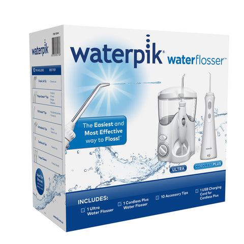 Image of Waterpik Ultra & Cordless Plus Waterflosser Pack