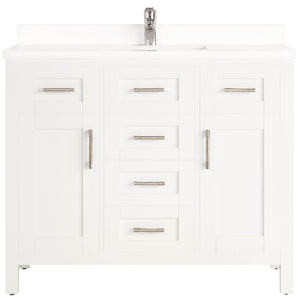 OVE Lakeview 1067mm White Vanity
