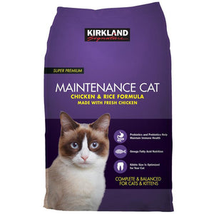 Kirkland Signature Super Premium Maintenance Chicken & Rice Formula Cat Food 11.34Kg