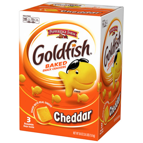 Image of Pepperidge Farm Goldfish Crackers 2 x 1.6kg