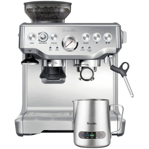 Image of Breville Barista Express Coffee Machine, BES875BSS, BES875BKS