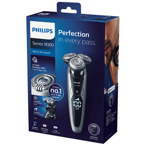 Philips Series 9000 Wet & Dry Electric Shaver, V-Track PRO & SmartClick, S9711/41