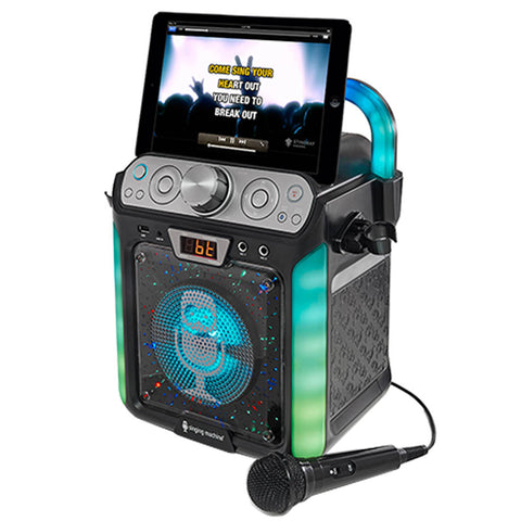 Image of Singing Machine Groove Cube Karaoke System