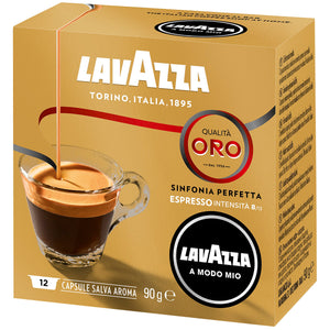 Lavazza A Modo Mio Qualita Oro Coffee Capsules 6x16pk