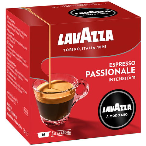 Image of Lavazza A Modo Mio Passionale Coffee Capsules 6x16pk (96pk)