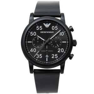 Emporio Armani Matte Black Men's Watch AR11133