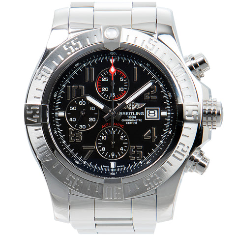 Image of Breitling Super Avenger II Men's Watch, A1337111/BC28, 168A