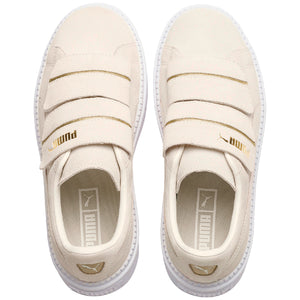 Puma Women's Platform Trace Strap Shoe White