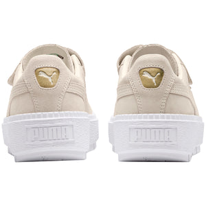 Puma Women's Platform Trace Strap Shoe White