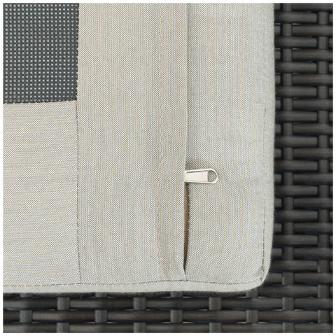 Image of Portofino Casual Chaise Seating 3pc Dove Grey