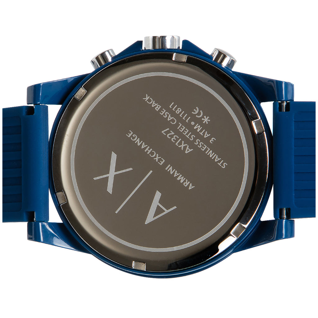 Armani Exchange Men\'s Blue Chronograph Quartz Watch AX1327 – Grocery Van | Quarzuhren