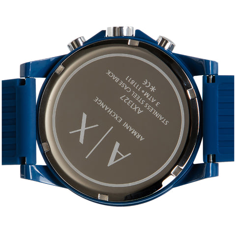 Image of Armani Exchange Men's Blue Chronograph Quartz Watch AX1327